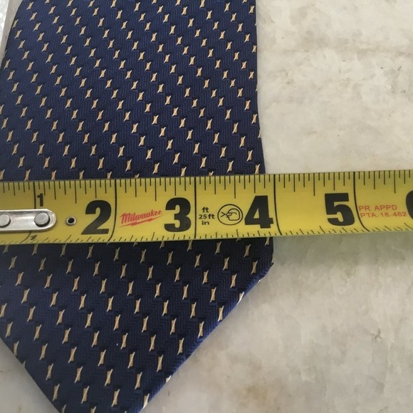 BILL BLASS SILK TIE (BLACK LABEL) - Picture 8 of 8